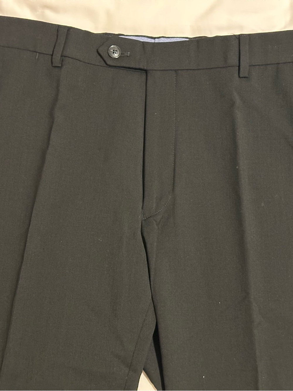 Tommy Hilfiger Black Flat-Front Men's Shorts